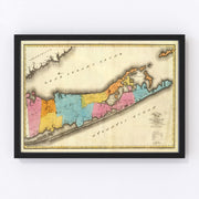 map of Long Island