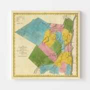 map of Ulster County