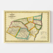 map of Greene County