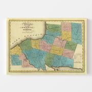 map of Oswego County