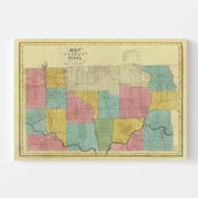 map of Tioga County