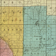 old Tioga County map