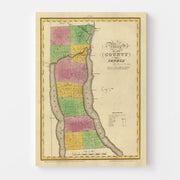 map of Seneca County
