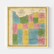 map of Cattaraugus C
