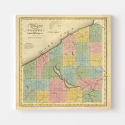 map of Chautauqua Co