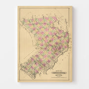 map of Aroostook Cou