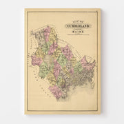 map of Cumberland Co