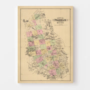 map of Franklin Coun