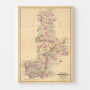 map of Penobscot Cou