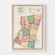 map of Columbia Coun