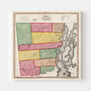 map of Clinton Count
