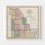map of Madison Count