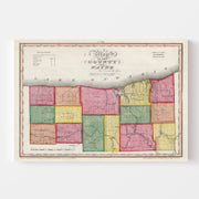 map of Wayne County