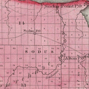 old Wayne County map