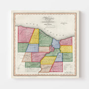 map of Monroe County