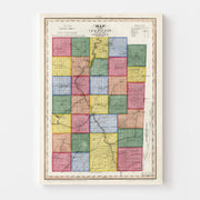 map of Allegany Coun
