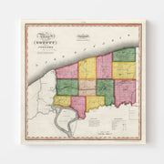 map of Niagara Count
