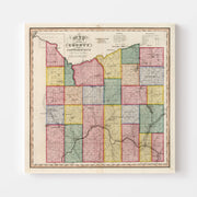 map of Cattaraugus C
