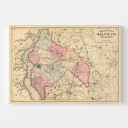 map of Salem County
