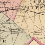 old Salem County map