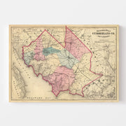 map of Cumberland Co