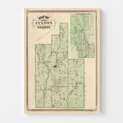 map of Fulton County
