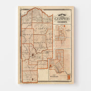 map of Jasper County