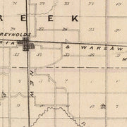 old White County map
