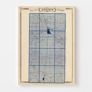 map of Adams County