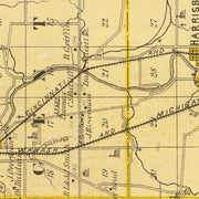 old Grant County map