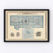 Howard County Vintage Map 1876