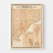 map of Warren County