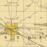 old Boone County map