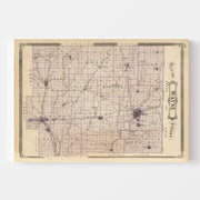 map of Wayne County