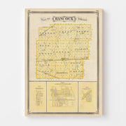 map of Hancock Count