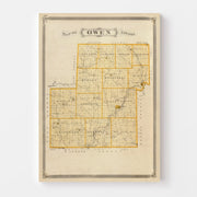 map of Owen County