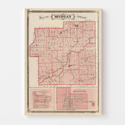 map of Morgan County