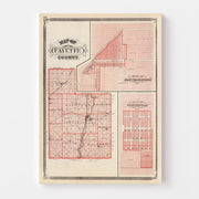 map of Fayette Count