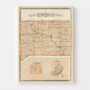 map of Franklin Coun