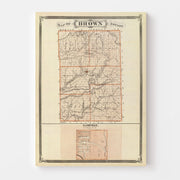 map of Brown County