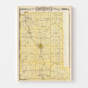 map of Monroe County