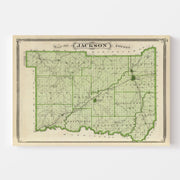 map of Jackson Count