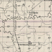 old Posey County map