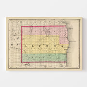 map of Alcona County