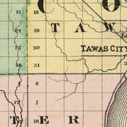 old Iosco County map