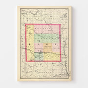 map of Lake County