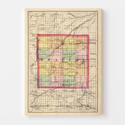 map of Gratiot Count
