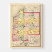 map of Tuscola Count