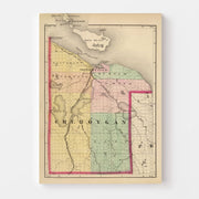 map of Cheboygan Cou