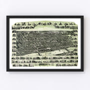 Haverhill Vintage Map 1893